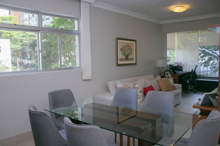 Sala de apartamento à venda com 3 quartos, 94m² em Sion, Belo Horizonte