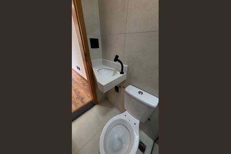 Banheiro de apartamento à venda com 2 quartos, 79m² em Vila Metalúrgica, Santo André