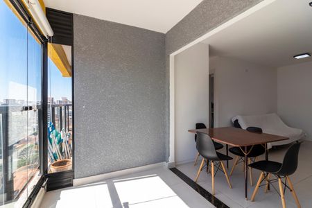 Varanda da Sala de apartamento para alugar com 2 quartos, 50m² em Jardim São Paulo, São Paulo