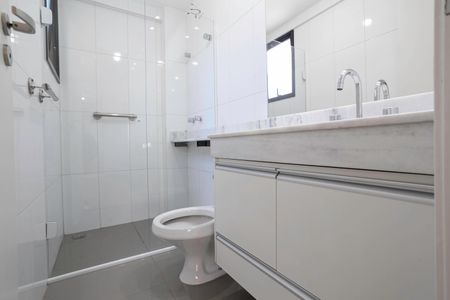 Apartamento para alugar com 110m², 4 quartos e 2 vagasBanheiro da suíte 