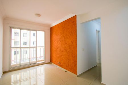 Sala de apartamento à venda com 2 quartos, 50m² em Vila Homero Thon, Santo André