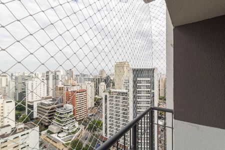 Varanda de kitnet/studio para alugar com 1 quarto, 24m² em Vila Olímpia, São Paulo