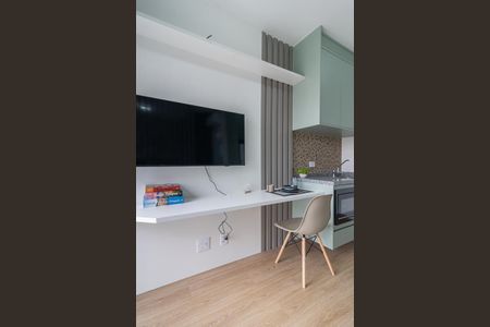 Sala de kitnet/studio para alugar com 1 quarto, 24m² em Vila Olímpia, São Paulo