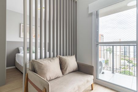 Sala de kitnet/studio para alugar com 1 quarto, 24m² em Vila Olímpia, São Paulo