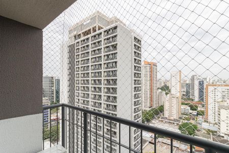 Varanda de kitnet/studio para alugar com 1 quarto, 24m² em Vila Olímpia, São Paulo