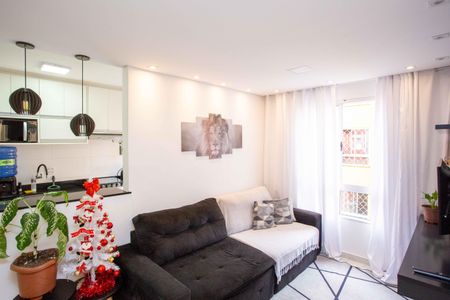 Sala de apartamento à venda com 2 quartos, 48m² em Jardim Gazuza, Diadema