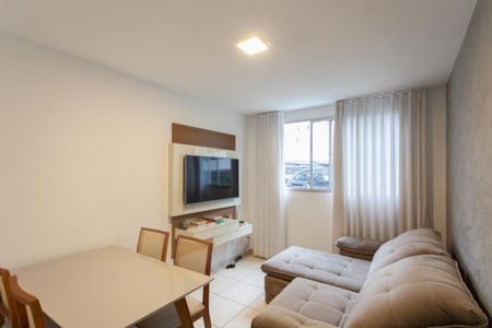Sala de apartamento à venda com 2 quartos, 47m² em Conjunto Helena Antipoff, Belo Horizonte
