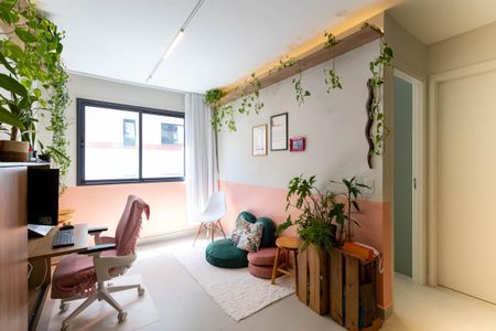 Sala de apartamento à venda com 1 quarto, 26m² em Vila Buarque, São Paulo