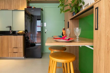 Sala de apartamento à venda com 1 quarto, 26m² em Vila Buarque, São Paulo