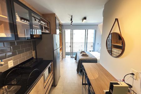 Studio de kitnet/studio para alugar com 1 quarto, 25m² em Jardim Paulistano, São Paulo