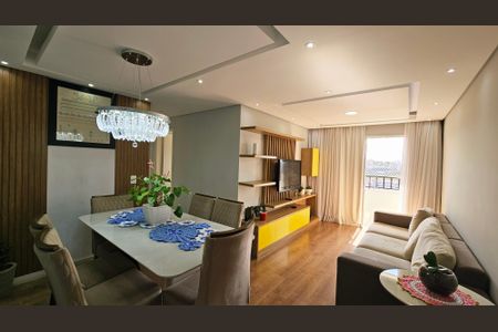 Sala de apartamento à venda com 3 quartos, 106m² em Jardim da Fonte, Jundiaí