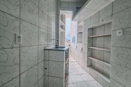 cozinha de kitnet/studio para alugar com 1 quarto, 40m² em Nordeste do Amaralina, Salvador