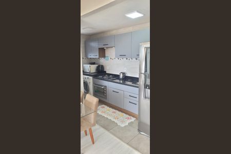 Cozinha de apartamento à venda com 2 quartos, 49m² em Passo das Pedras, Porto Alegre