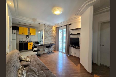 Sala de apartamento para alugar com 1 quarto, 40m² em Vila Olímpia, São Paulo