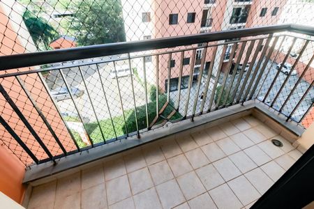 Varanda da Sala de apartamento à venda com 3 quartos, 75m² em Jardim Caboré, São Paulo