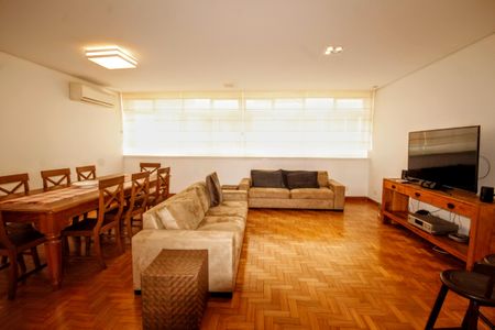 sala de apartamento à venda com 4 quartos, 160m² em Funcionários, Belo Horizonte