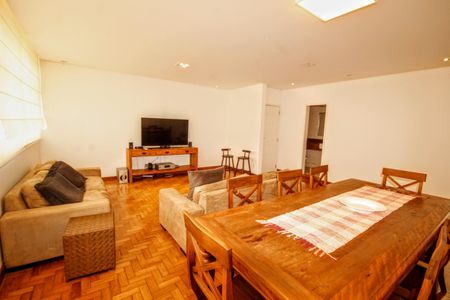 sala de apartamento à venda com 4 quartos, 160m² em Funcionários, Belo Horizonte