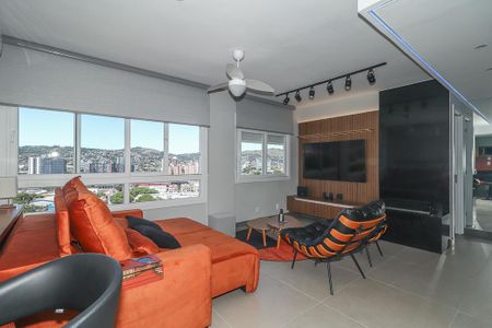 Sala de apartamento para alugar com 2 quartos, 72m² em Jardim do Salso, Porto Alegre