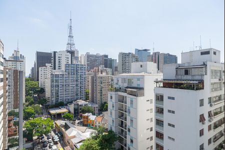 Vista da Varanda da Sala de apartamento para alugar com 2 quartos, 76m² em Jardim Paulista, São Paulo