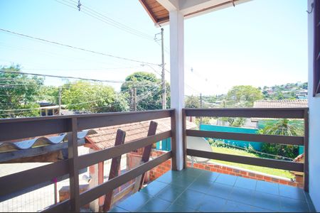 Varanda da Sala de casa para alugar com 2 quartos, 87m² em Boa Saúde, Novo Hamburgo