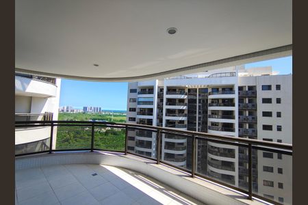 Varanda - Sala de apartamento para alugar com 2 quartos, 86m² em Barra da Tijuca, Rio de Janeiro