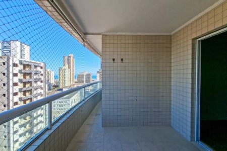 Sacada  de apartamento para alugar com 2 quartos, 85m² em Vila Tupi, Praia Grande