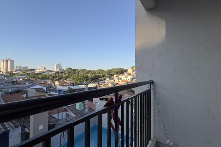 Varanda da Sala de apartamento para alugar com 2 quartos, 48m² em Vila Silveira, Guarulhos