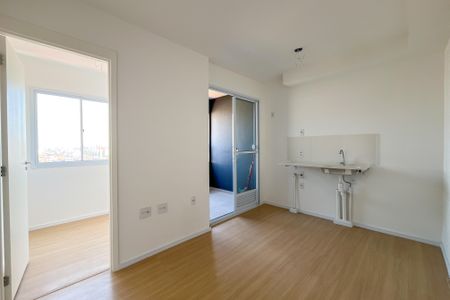 Sala/Cozinha de apartamento para alugar com 2 quartos, 29m² em Vila Pereira Barreto, São Paulo