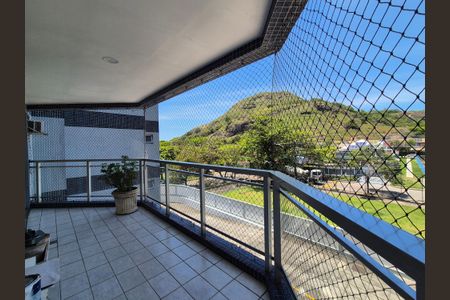 Varanda da Sala de apartamento para alugar com 2 quartos, 75m² em Recreio dos Bandeirantes, Rio de Janeiro