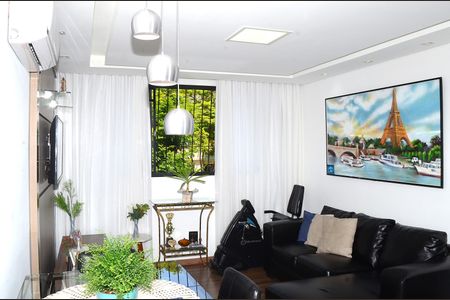 Sala de apartamento à venda com 2 quartos, 60m² em Guarani, Belo Horizonte