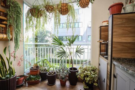 Varanda de apartamento à venda com 3 quartos, 78m² em Jardim Bom Tempo, Taboão da Serra