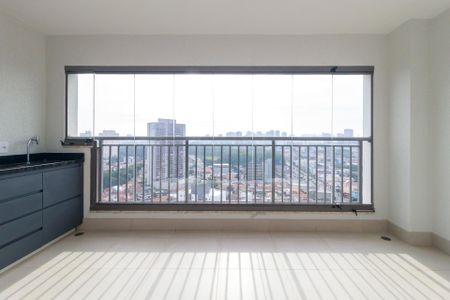 Sala - Varanda de apartamento à venda com 2 quartos, 94m² em Jardim Caravelas, São Paulo