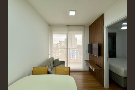 Sala  de apartamento à venda com 2 quartos, 37m² em Santo Amaro, São Paulo