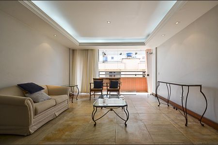 Sala de Estar de apartamento para alugar com 3 quartos, 190m² em Lourdes, Belo Horizonte