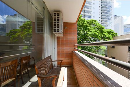 Varanda de apartamento para alugar com 3 quartos, 190m² em Lourdes, Belo Horizonte