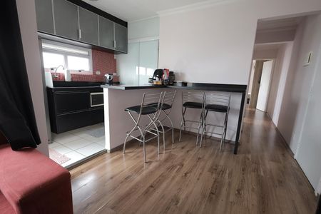 Sala de apartamento para alugar com 2 quartos, 52m² em Vila Assunção, Santo André