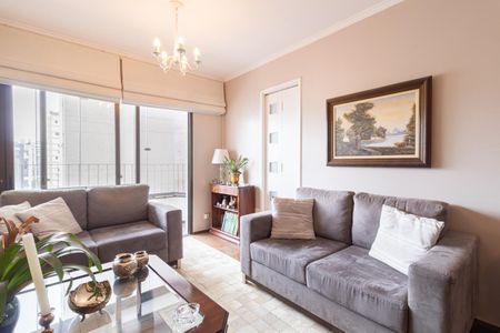 Sala de apartamento à venda com 2 quartos, 69m² em Indianópolis, São Paulo