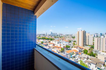 Varanda da sala de apartamento para alugar com 3 quartos, 70m² em Vila Valparaíso, Santo André