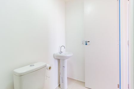 Banheiro de apartamento para alugar com 1 quarto, 27m² em Belenzinho, São Paulo