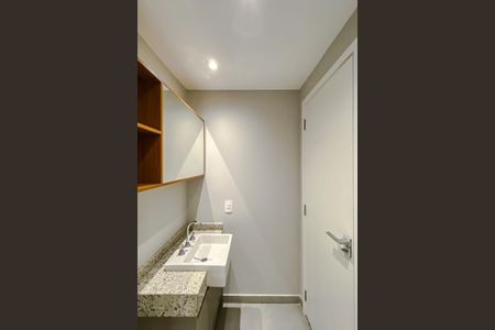 Banheiro de kitnet/studio para alugar com 1 quarto, 27m² em Vila Mariana, São Paulo