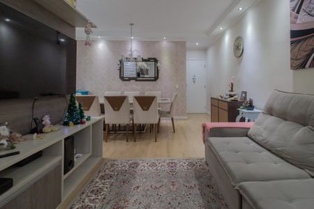 Sala de apartamento para alugar com 3 quartos, 84m² em Vila Bocaina, Mauá