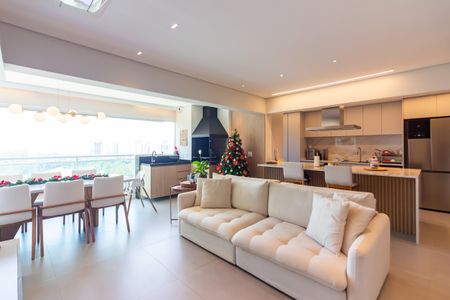 Sala  de apartamento à venda com 3 quartos, 117m² em Umuarama, Osasco