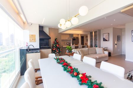 Varanda gourmet de apartamento à venda com 3 quartos, 117m² em Umuarama, Osasco