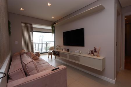 Sala de apartamento à venda com 2 quartos, 64m² em Jardim Independência (são Paulo), São Paulo