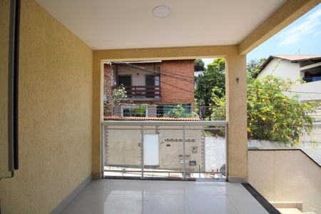 Varanda de casa de condomínio para alugar com 3 quartos, 130m² em Pechincha, Rio de Janeiro