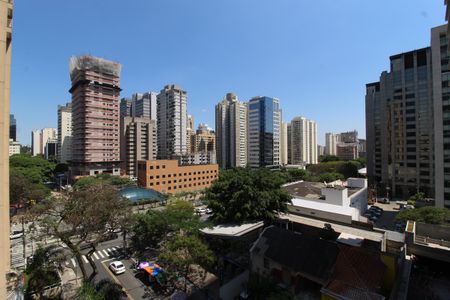 Vista da Varanda de apartamento para alugar com 1 quarto, 41m² em Indianópolis, São Paulo