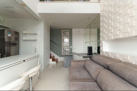 Sala de apartamento à venda com 1 quarto, 50m² em Pompeia, São Paulo