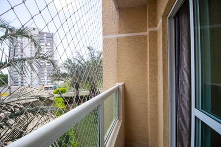 Varanda da Sala de apartamento para alugar com 2 quartos, 71m² em Jardim Goncalves, Sorocaba
