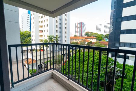 Sacada da Sala de apartamento para alugar com 2 quartos, 40m² em Planalto Paulista, São Paulo