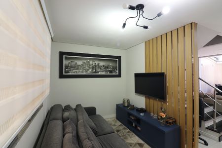 Sala  de casa de condomínio à venda com 3 quartos, 110m² em Demarchi, São Bernardo do Campo